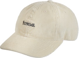 Supreme Corduroy 6-Panel White Supreme Corduroy 6-Panel White