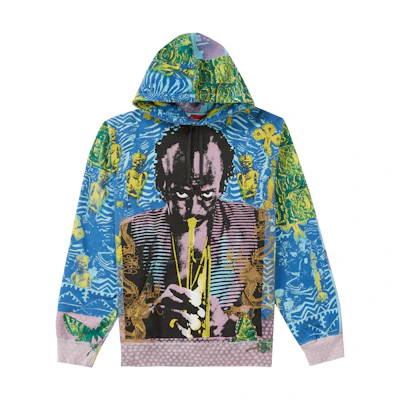 Supreme Miles Davis Hoodie Pink