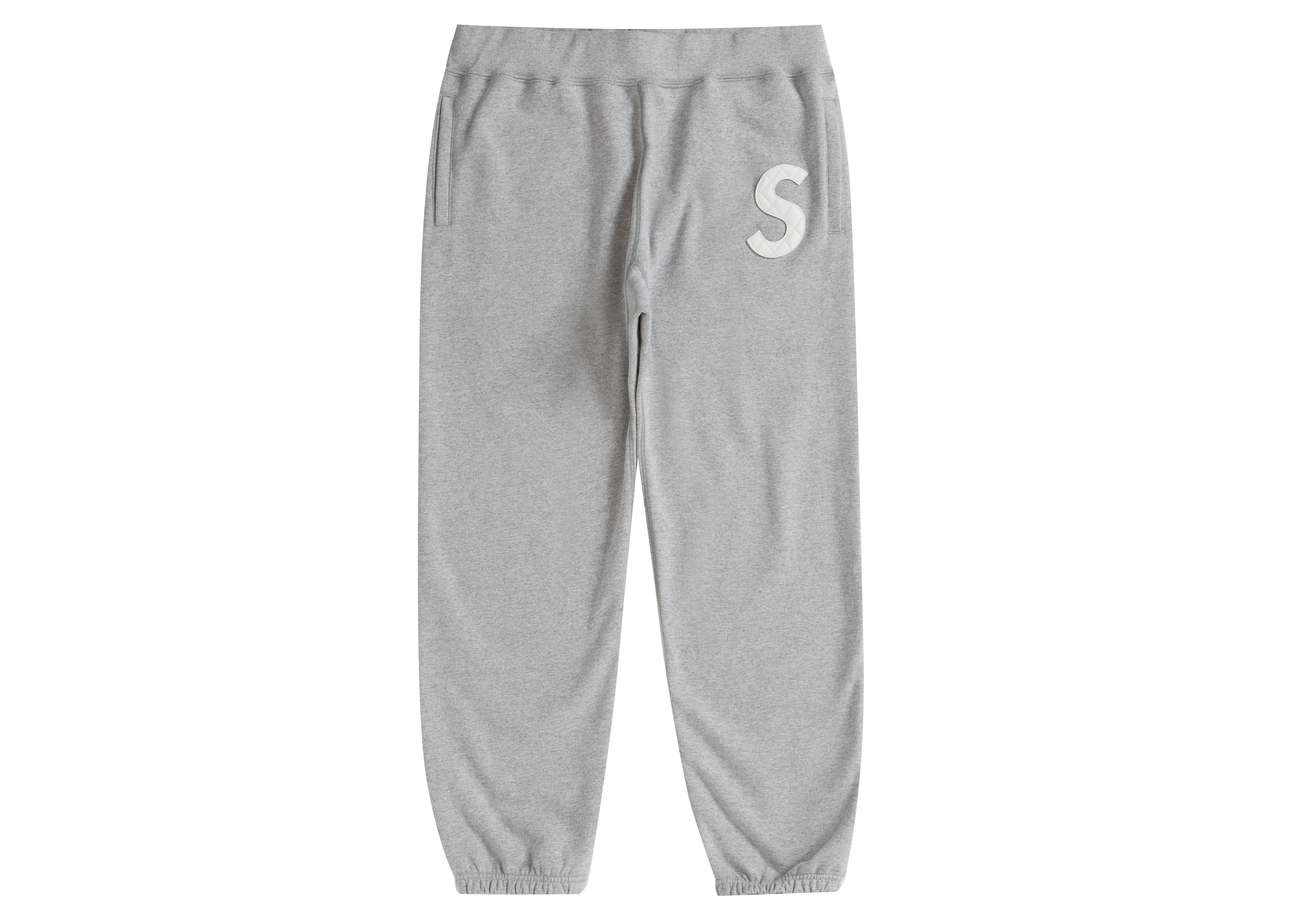Buy 至尊S标志运动裤 (SS20) 雾灰色