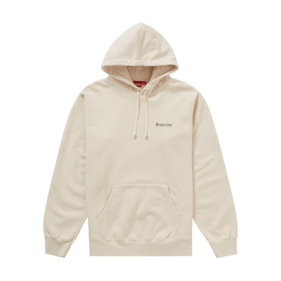Supreme Mary Hooded Sweatshirt Natural