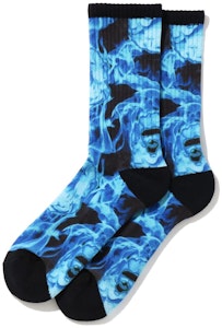 Calcetines BAPE Flame Azul Buy Calcetines BAPE Flame Azul