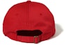 Order BAPE Tonal Ape Head One Point Panel Cap Red