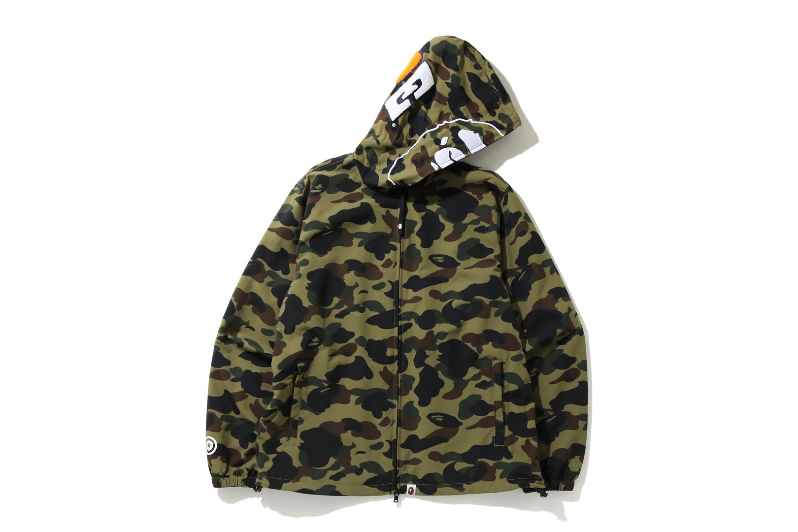 BAPE 1st Camo 2nd Ape Full Zip Hoodie Jacket Green - Novelship