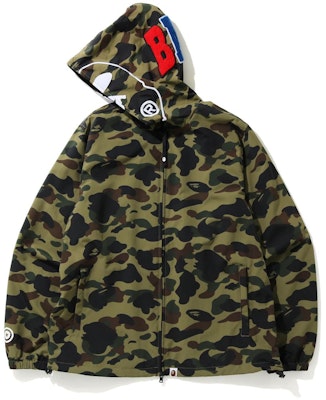 BAPE 1st Camo 2nd Ape Full Zip Hoodie Jacket Green Order BAPE 1st Camo 2nd Ape Full Zip Hoodie Jacket Green