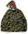 BAPE 1st Camo 2nd Ape Full Zip Hoodie Jacket Green