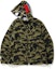 Order BAPE 1st Camo 2nd Ape Full Zip Hoodie Jacket Green