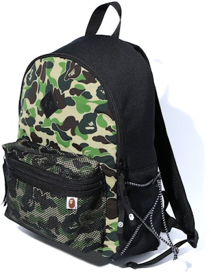 BAPE ABC Camo Bungee Cord Day Pack Green Buy BAPE ABC Camo Bungee Cord Day Pack Green