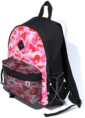 BAPE ABC Camo Bungee Cord Day Pack Pink Buy BAPE ABC Camo Bungee Cord Day Pack Pink