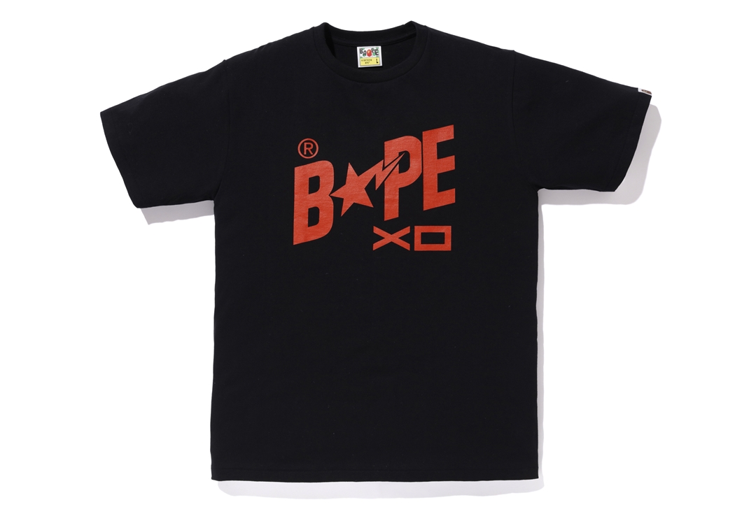 BAPE x XO BAPEsta Tee Black