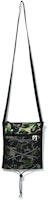 BAPE ABC Camo Bungee Cord Pouch Green BAPE ABC Camo Bungee Cord Pouch Green