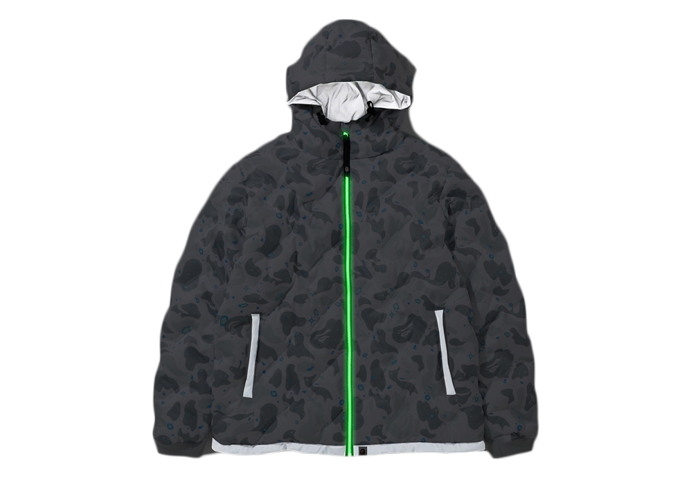 Bape space hot sale camo jacket