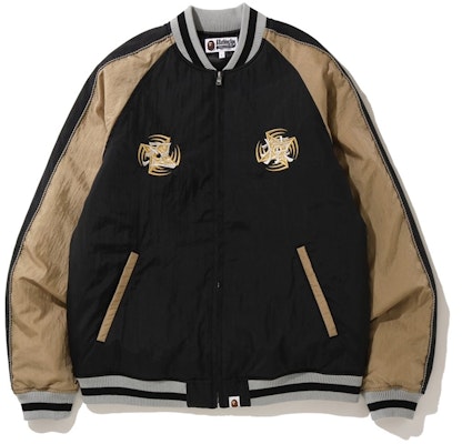 BAPE Ninja Souvenir Jacket Black Buy BAPE Ninja Souvenir Jacket Black