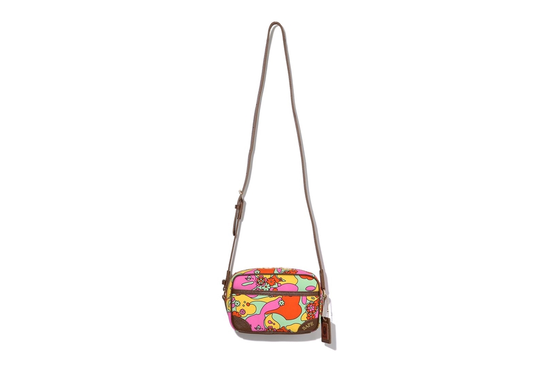 BAPE ABC Camo Flower Shoulder Bag Multi - Novelship