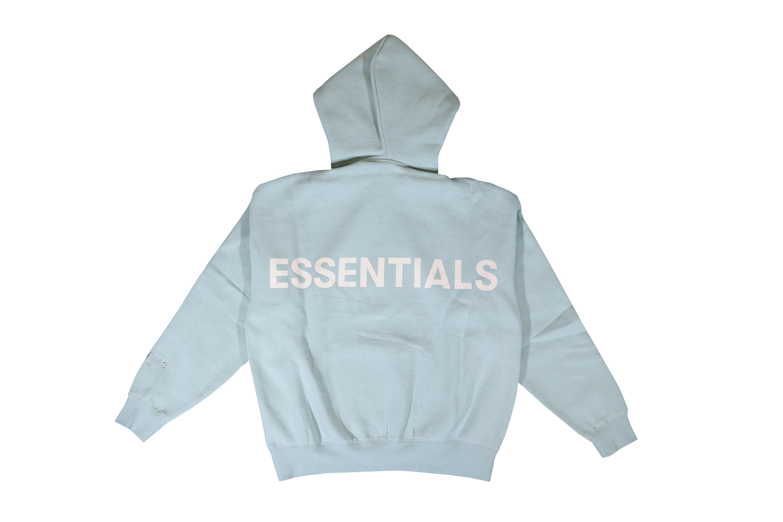 Fear of God ESSENTIALS 3M Logo Pullover Hoodie (FW19) Blue - 0192