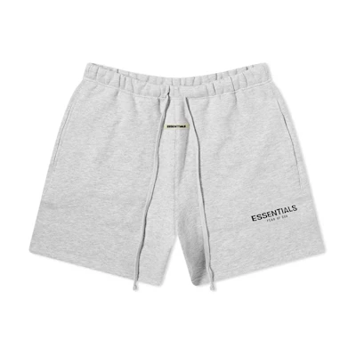 FOG ESSENTIALS Sweat Shorts Light Heather Grey/Black