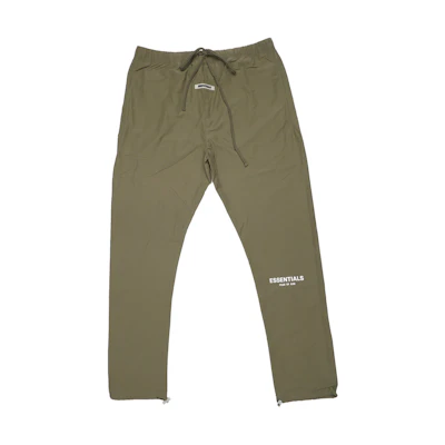 FOG ESSENTIALS Nylon Track Pants Olive