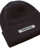 Fear of God ESSENTIALS Cuff Beanie Black Fear of God ESSENTIALS Cuff Beanie Black