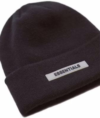 Fear of God ESSENTIALS Cuff Beanie Black Buy Fear of God ESSENTIALS Cuff Beanie Black