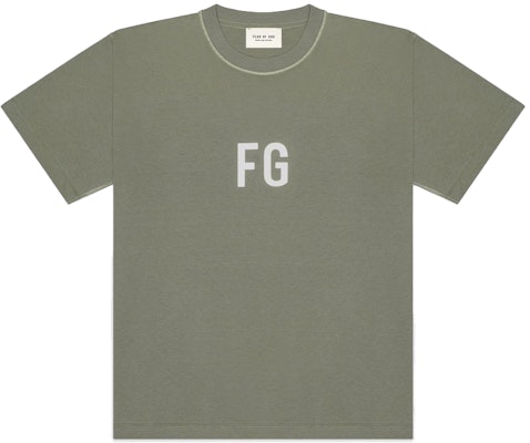 Fear of God Short Sleeve 'Fg' 3M Tee Army Green Buy Fear of God Short Sleeve 'Fg' 3M Tee Army Green