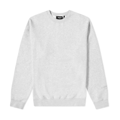 FOG ESSENTIALS 3M Logo Crewneck Sweatshirt Light Heather Grey/Black