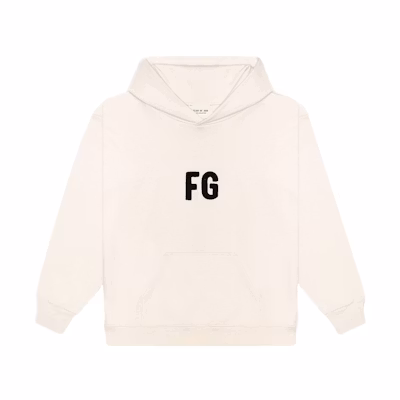 FOG Everyday 'Fg' Hoodie Cream/Black