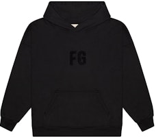 Fear of God Everyday 'Fg' Hoodie Black/Black Fear of God Everyday 'Fg' Hoodie Black/Black