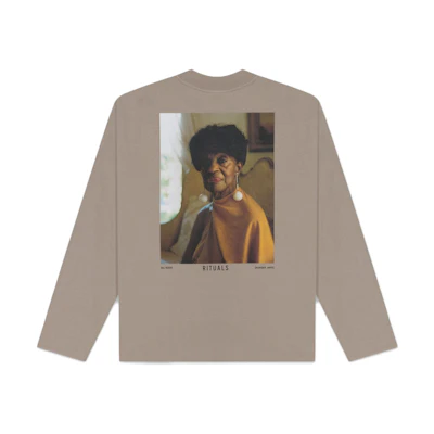 FOG Shaniqwa Jarvis Rituals #4 Long Sleeve T-Shirt Taupe