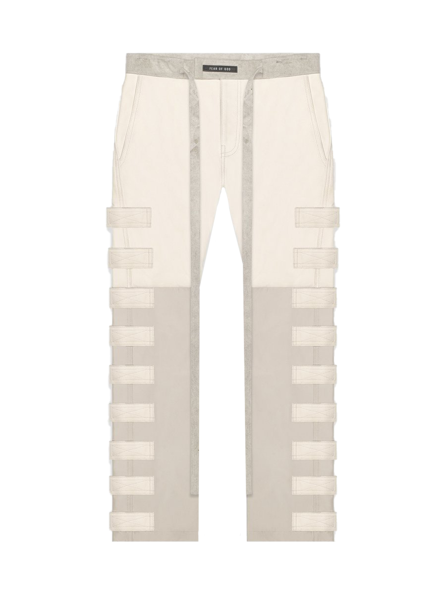 Fear of God Leather Nylon Tactical Pant Bone