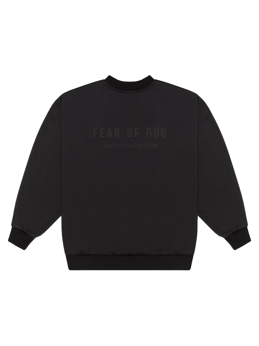 Fear of God Back Logo Crewneck Sweatshirt Black/Black