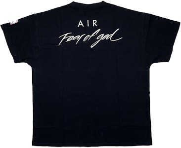 Fear of God x Nike Air Fog T-Shirt Hitam Lookbook Fear of God x Nike Air Fog T-Shirt Hitam