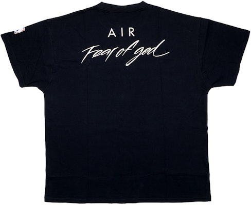 Fear of God x Nike Air Fog T-Shirt Black Lookbook Fear of God x Nike Air Fog T-Shirt Black
