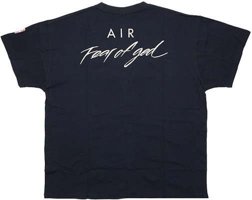 radioactiviteit boot Geavanceerd Fear of God x Nike Air Fog T‑Shirt Black - Novelship