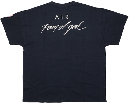 Fear of God x Nike Air Fog T-Shirt Black Shop Fear of God x Nike Air Fog T-Shirt Black