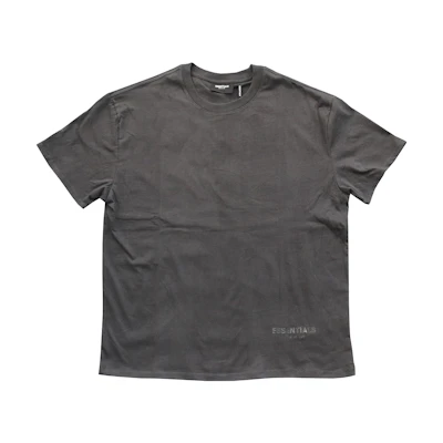 Fear of God ESSENTIALS Logo Boxy T-Shirt Black/Black