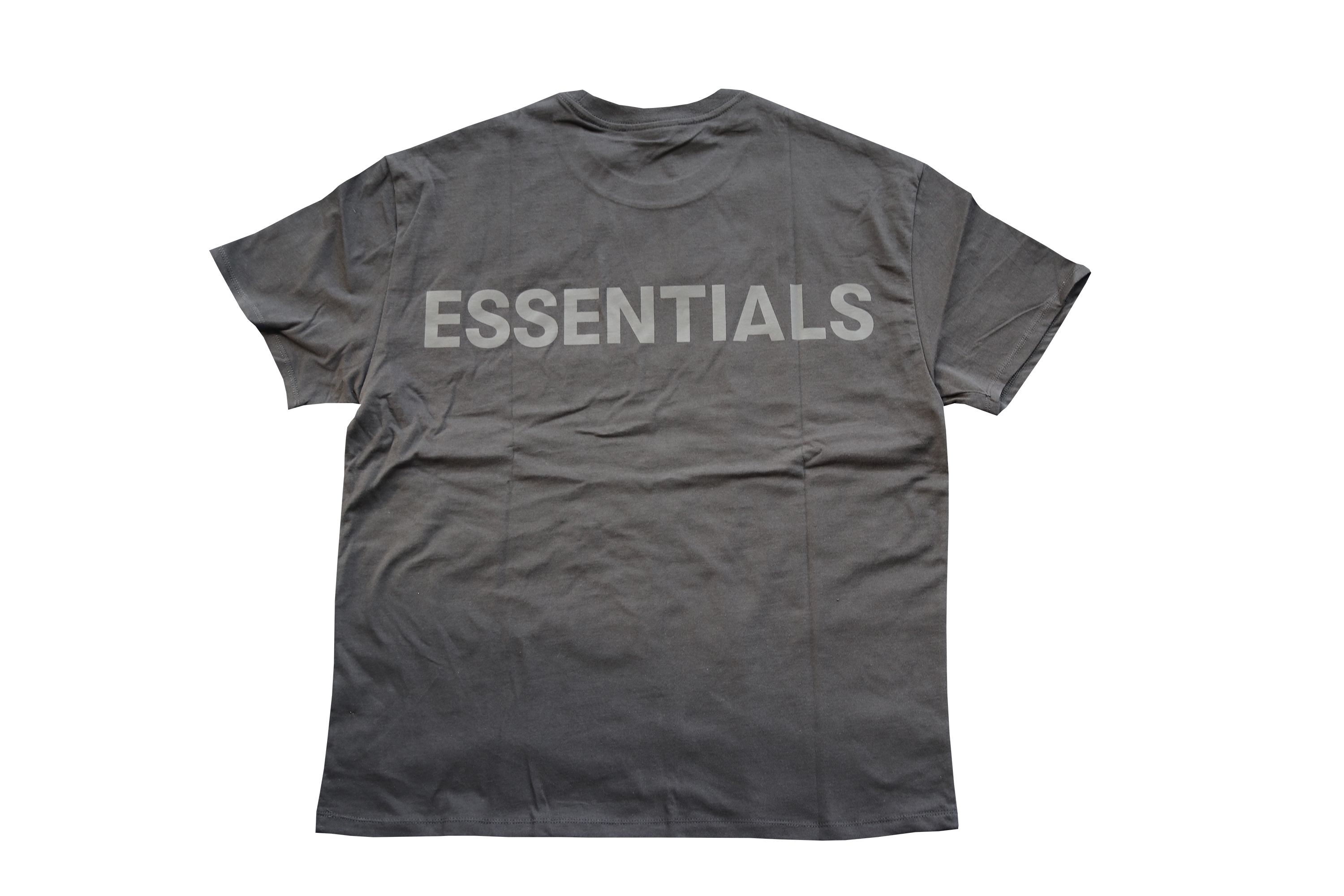 Buy Fear of God ESSENTIALS Logo Boxy T-Shirt Black/Black