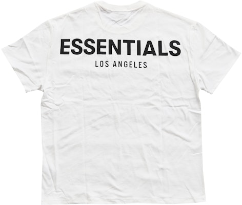 Fear of God ESSENTIALS Los Angeles 3M Boxy T‑Shirt White - Novelship