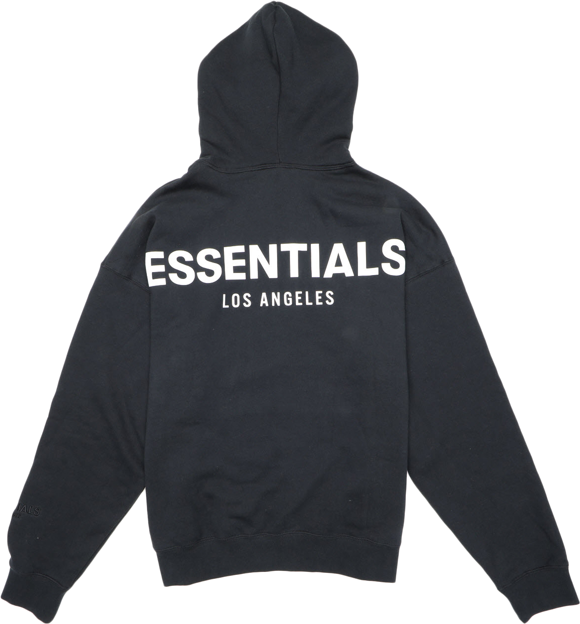 Fear of God ESSENTIALS Los Angeles 3M Pullover Hoodie Black