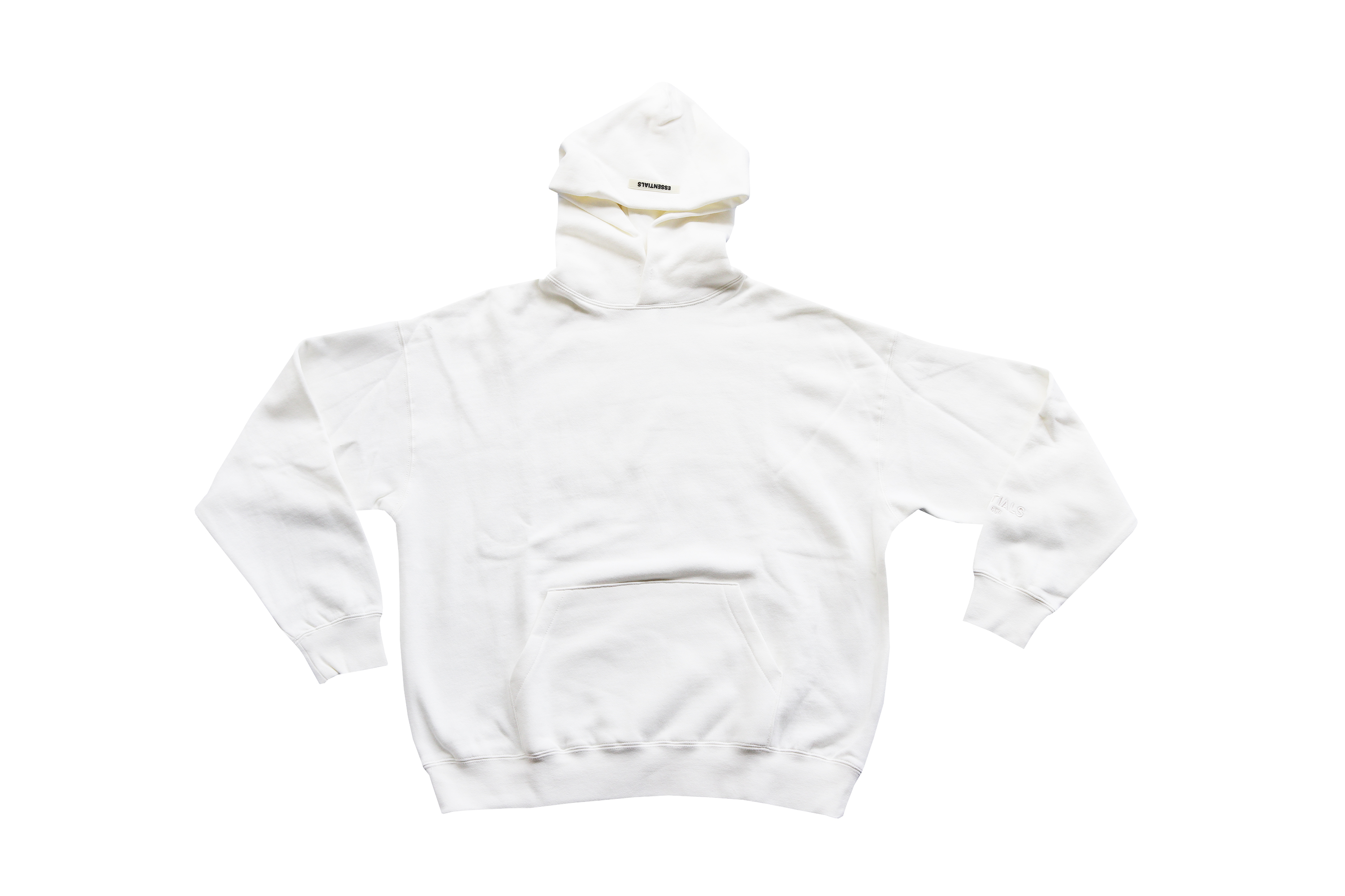 Fear of God ESSENTIALS Los Angeles 3M Pullover Hoodie White