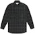 Fear of God Long Sleeve Plaid Button Up Shirt Green