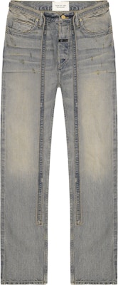 Fear of God 5 Year Vintage Wash Slim Denim Jeans Indigo - Novelship