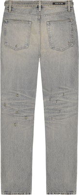 Fear of God 5 Year Vintage Wash Slim Denim Jeans Indigo - Novelship