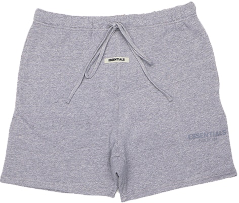 Fear of God ESSENTIALS Sweat Shorts Dark Heather Grey/Grey Order Fear of God ESSENTIALS Sweat Shorts Dark Heather Grey/Grey