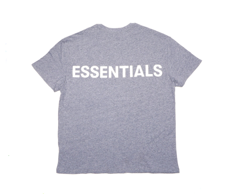 Fear of God ESSENTIALS 3M Logo Boxy T-Shirt Dark Heather Grey/Grey