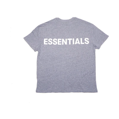 FOG ESSENTIALS 3M Logo Boxy T-Shirt Dark Heather Grey/Grey