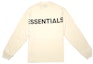 Order Fear of God ESSENTIALS 3M Logo Boxy Long Sleeve T-Shirt Butter Cream
