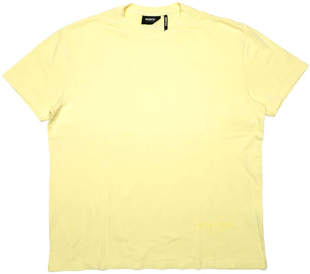 清泉恐懼 ESSENTIALS 檸檬黃寬鬆T恤 黃色 Buy 清泉恐懼 ESSENTIALS 檸檬黃寬鬆T恤 黃色