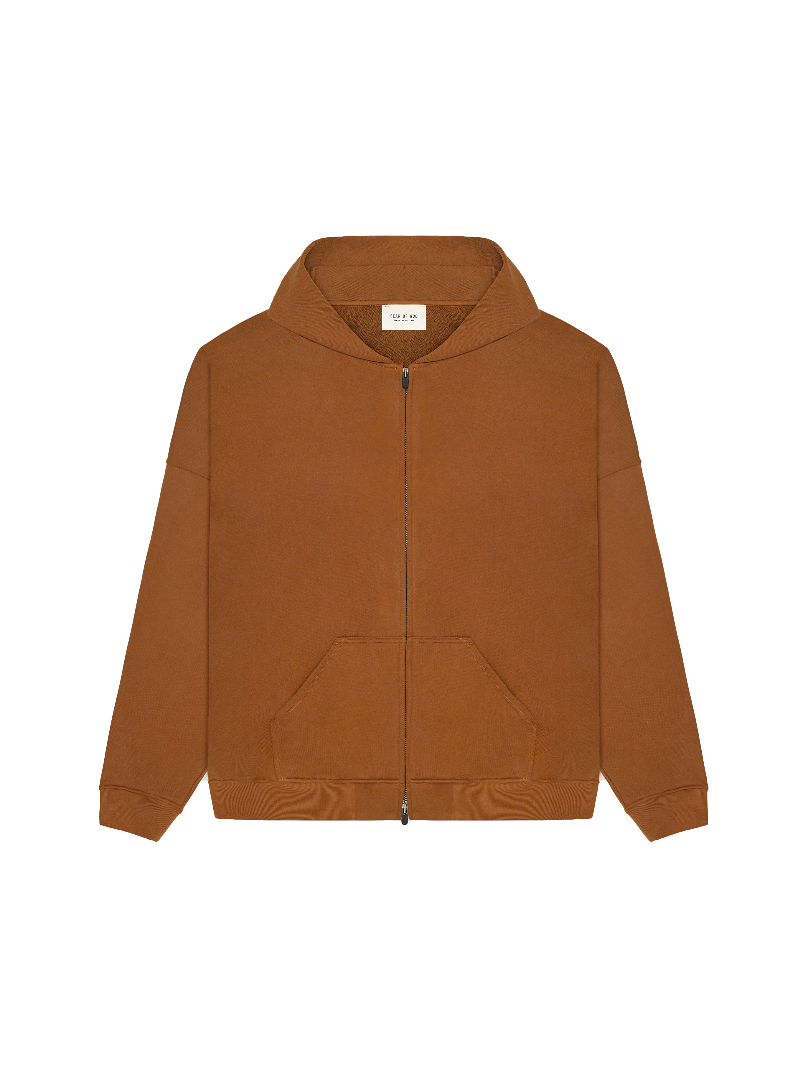 Fear of God Everyday Full Zip Hoodie Brick