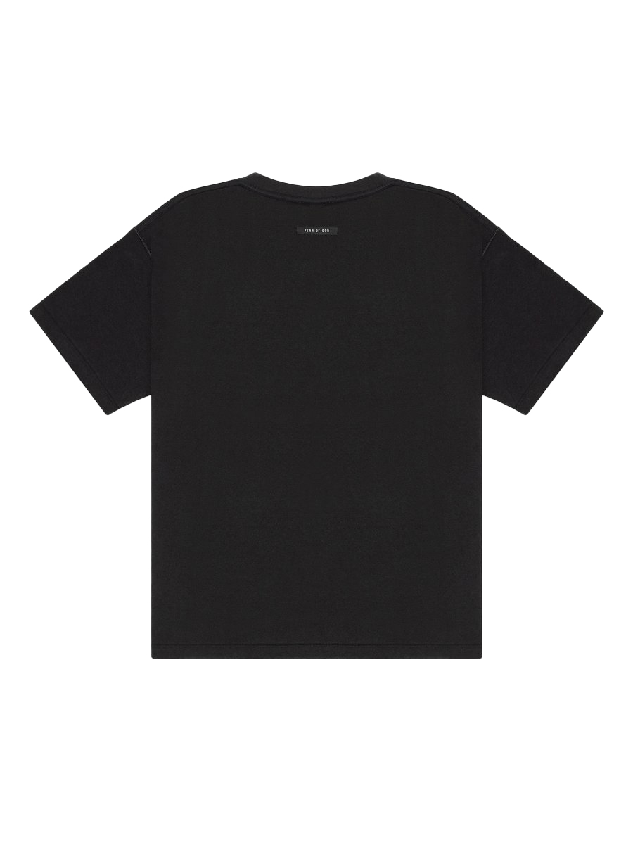 Fear of God Fg Logo T‑Shirt Vintage Black - Novelship