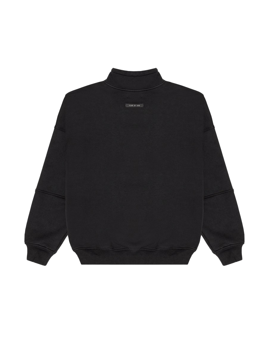 Order Fear of God Mock Neck FG Pullover Sweater Hitam Vintage