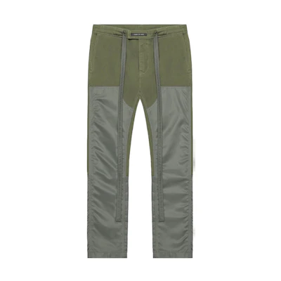 FOG Nylon Canvas Double Front Work Pants Army Green